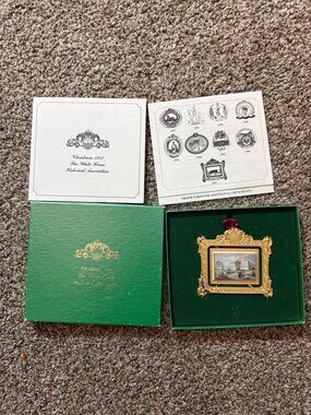 1997 Official White House Historical Association Christmas Ornament